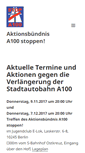 Mobile Screenshot of a100stoppen.de